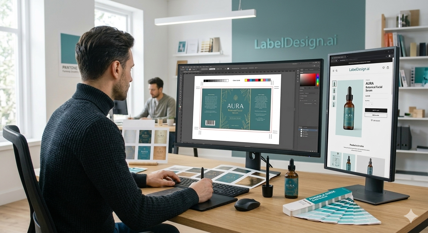 Digital vs Print Label Design: What’s Different?