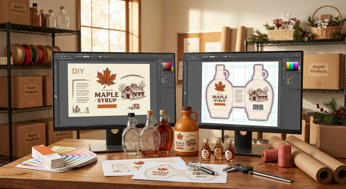 Why DIY Maple Syrup Labels Fail at the Printing Stage