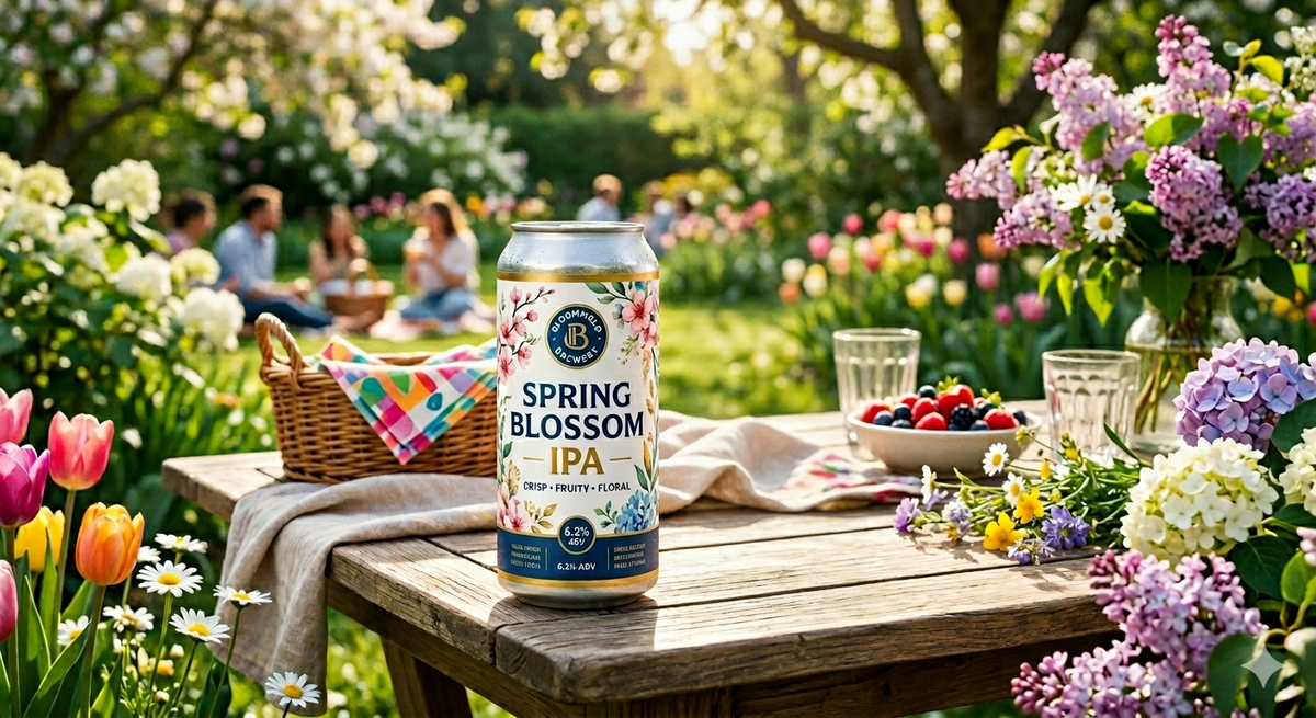 Spring Beer Label Design: Can AI Labels Actually Sell? (AI vs Human ...
