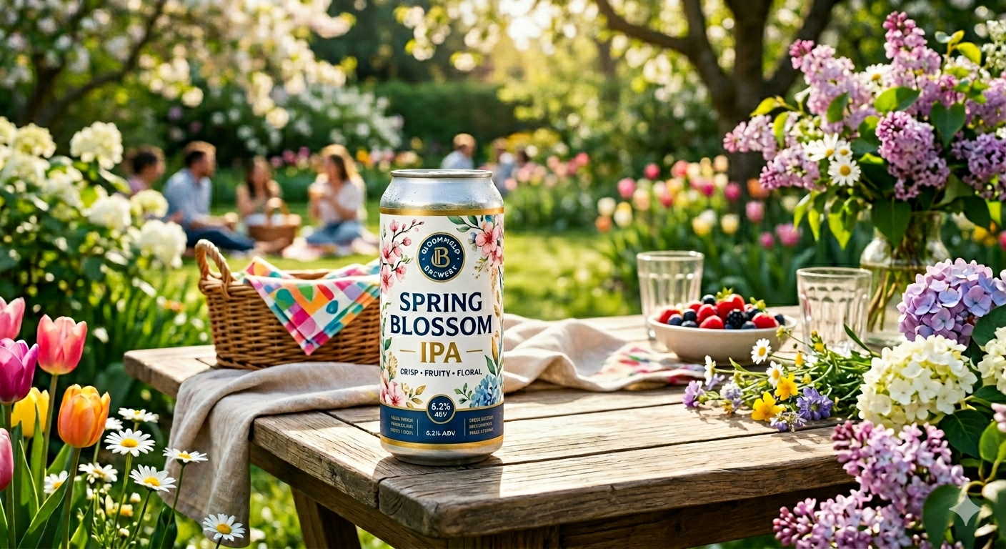 🌸 Spring Label Refresh: Can AI Design a Beer Label That Actually Sells?